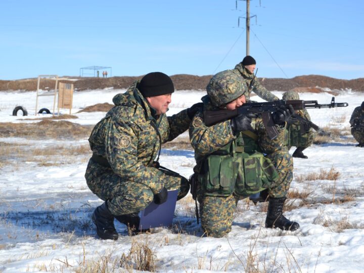 Батальон командирлері сыналды