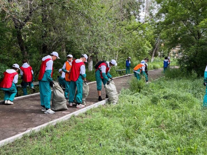 Қарағанды облысында «Жастар Таза Қазақстан үшін!» экологиялық квесті өтті