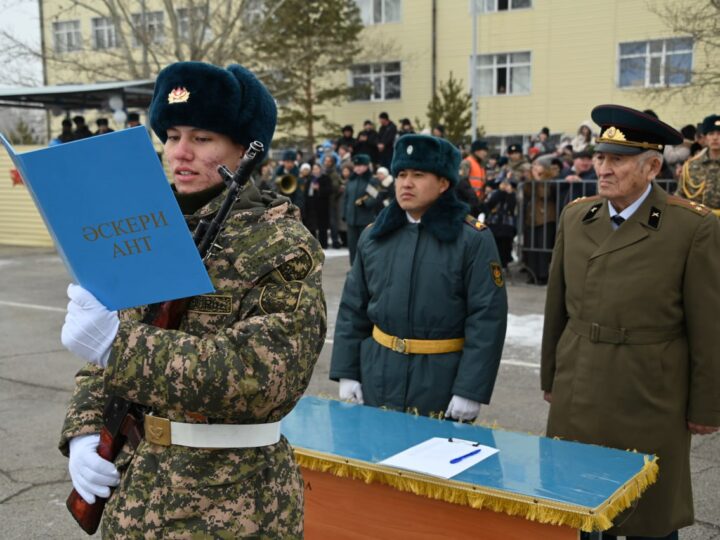 31775 әскери бөлімінде 200-ден астам сарбаз ант қабылдады