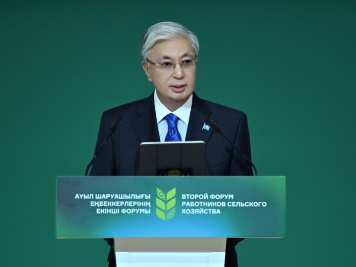 Президент: «Соңғы он жылда ауыл шаруашылығының жалпы өнімі 2,5 еседен астам өсті»