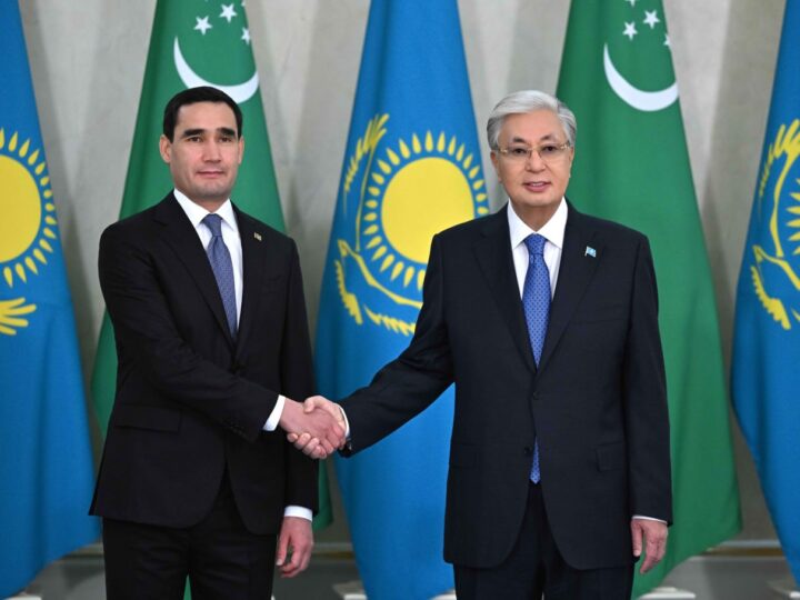 Мемлекет басшысы Түрікменстан Президентімен келіссөз жүргізді