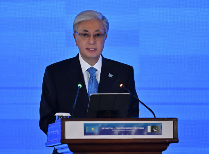 Президент Қасым-Жомарт Тоқаев пен Премьер-министр Шахбаз Шариф Қазақстан-Пәкістан бизнес форумына қатысты