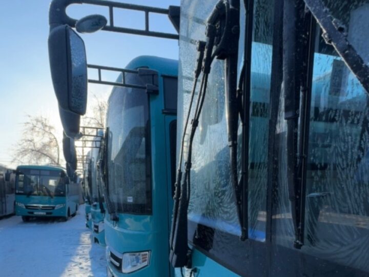 Жаңарған автобустар жолға дайын