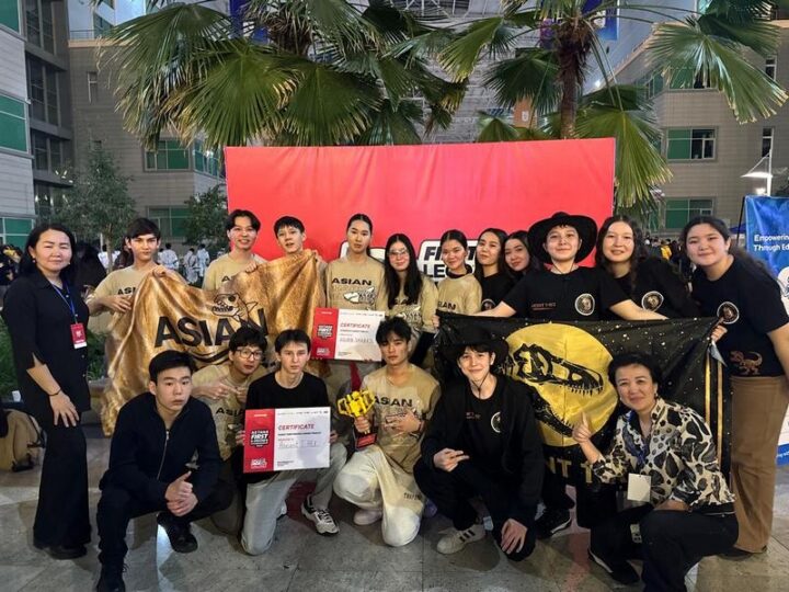 Жас техниктердің жұлдызды сәті