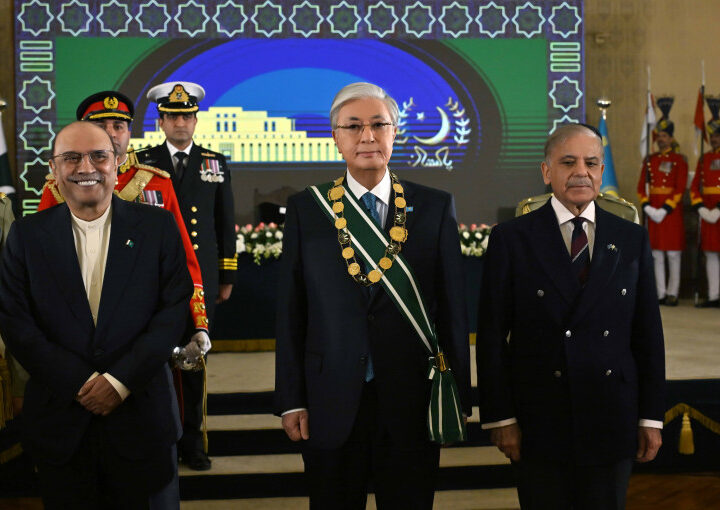 Қасым-Жомарт Тоқаевқа Пәкістанның ең жоғары мемлекеттік наградасы – Nishan-e-Pakistan ордені табысталды
