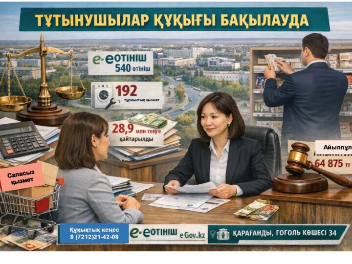 Тұтынушы құқығы – басты назарда