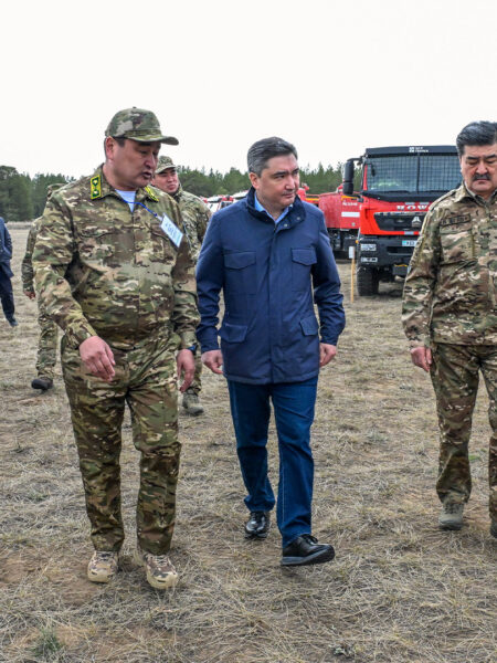 Олжас Бектенов «Семей орманы» резерватының жарақтандырылу деңгейін және орман өрттерін ерте анықтау жүйесінің дайындығын тексерді