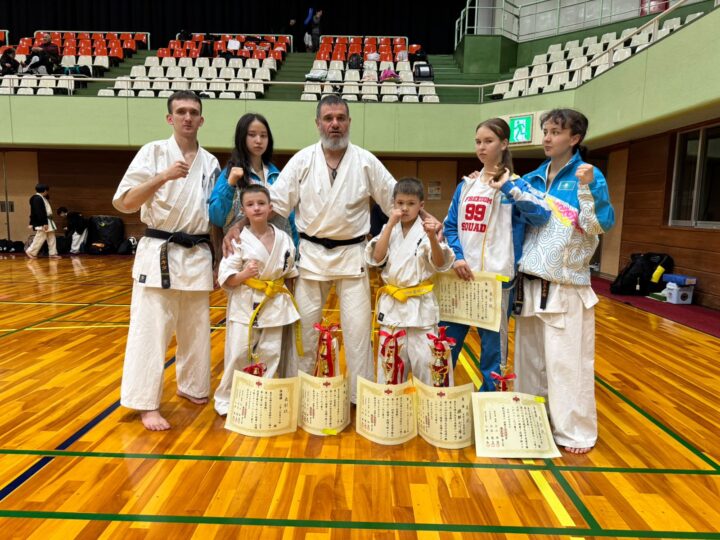 Қарағандылық каратэшілер Жапонияда топ жарды