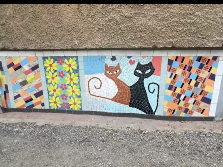 Қиялдан туған аула: Терешкова көшесіндегі ашық аспан астындағы галерея