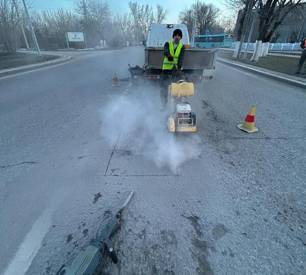 Өңірде ауқымды жол жөндеу басталды