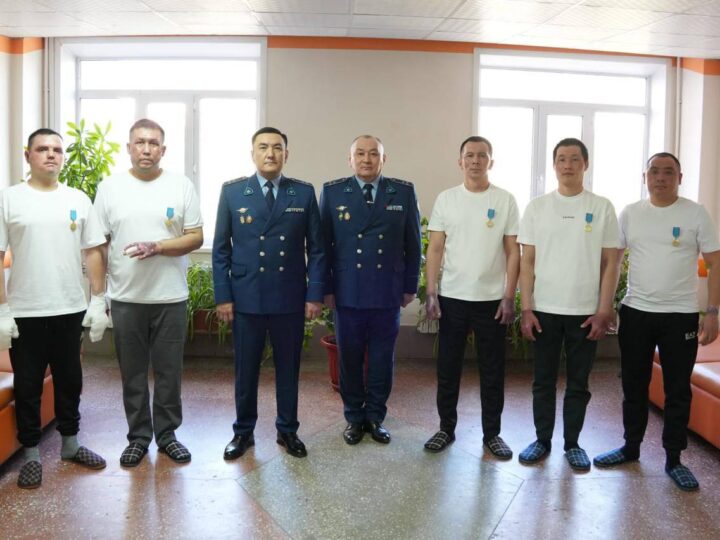 Полицейлер мемлекеттік наградаға ие болды