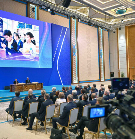 Қазақстан мен Ресей президенттері Астанадағы «Сириус» мектебінің құрылысын бастап берді