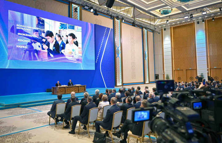 Қазақстан мен Ресей президенттері Астанадағы «Сириус» мектебінің құрылысын бастап берді