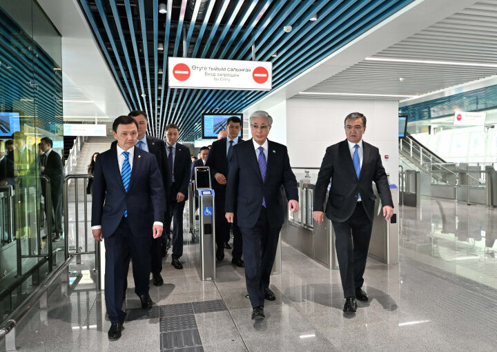 Мемлекет басшысы Astana LRT жүйесін іске қосу рәсіміне қатысты