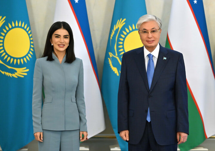 Мемлекет басшысы Өзбекстан Президенті Әкімшілігінің Басшысы Саида Мирзиёеваны қабылдады