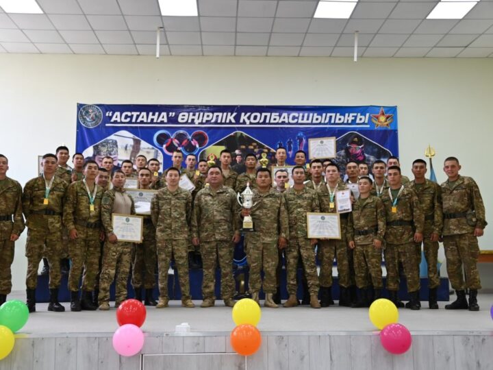 «Сарбаздар олимпиадасы»: үздіктер марапатталды