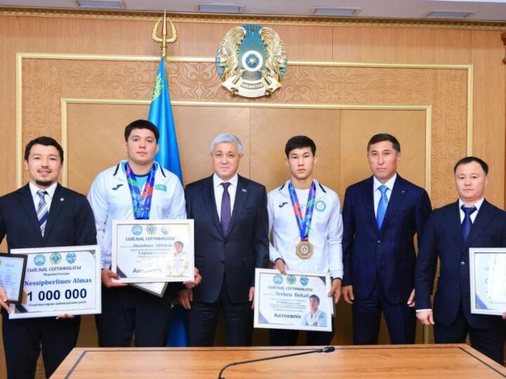 Жас дзюдошыларға зор құрмет