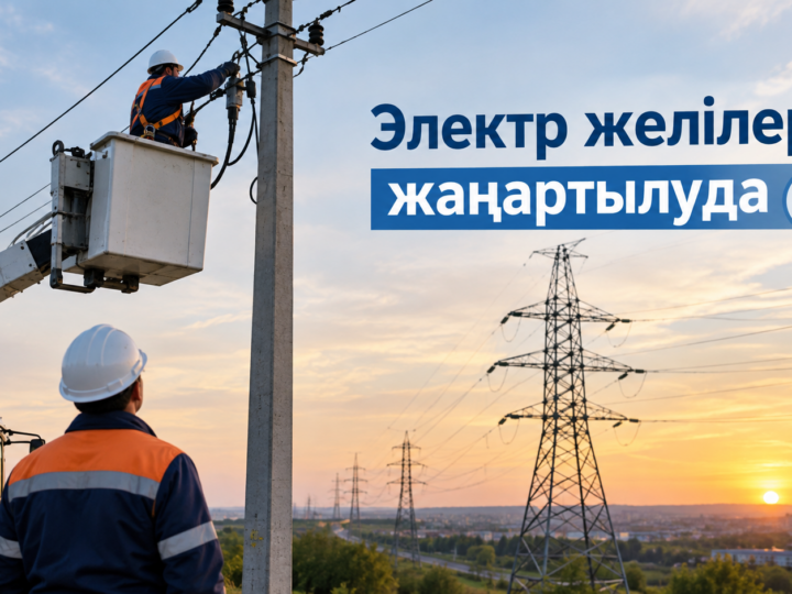 Электр желілері жаңартылуда
