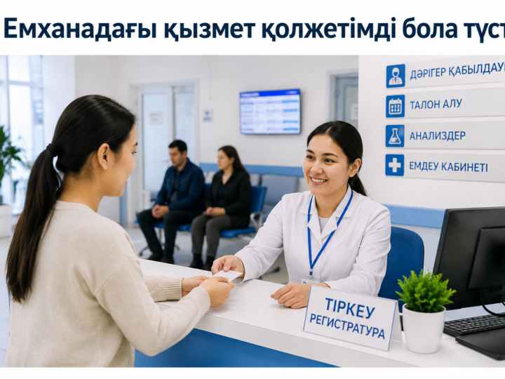 Емханадағы қызмет қолжетімді бола түсті