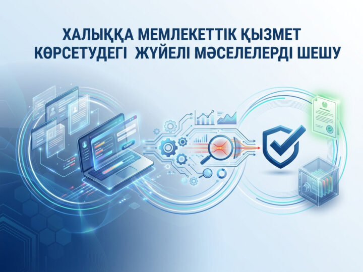 ХАЛЫҚҚА МЕМЛЕКЕТТІК ҚЫЗМЕТ КӨРСЕТУДЕГІ ЖҮЙЕЛІ МӘСЕЛЕЛЕРДІ ШЕШУ