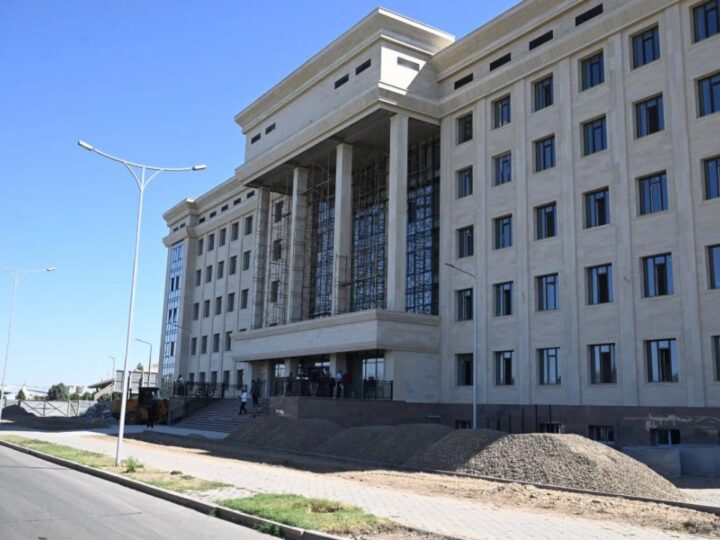 Талдықорғанда жаңа емхананың құрылысы аяқталуда