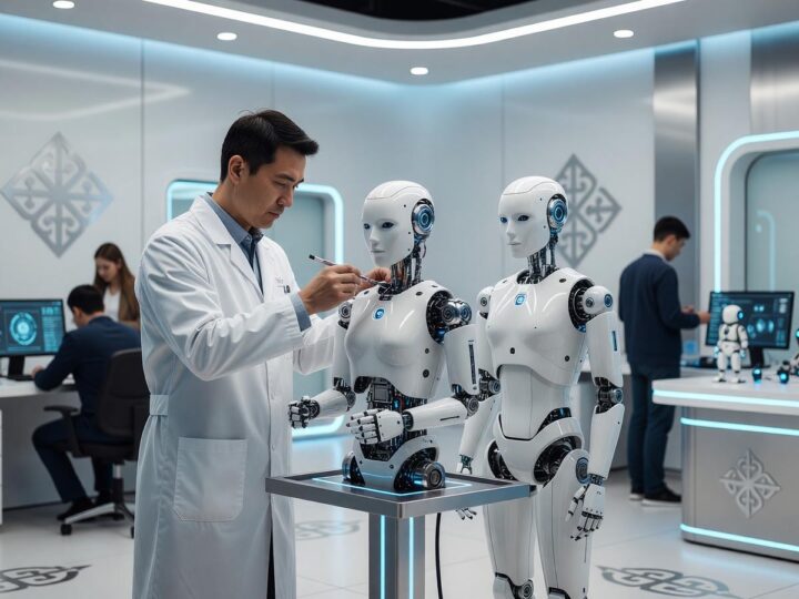 AI & Digital Bridge 2026 форумында Qazbot technologies гуманоидті және өнеркәсіптік роботтарын көрсетеді