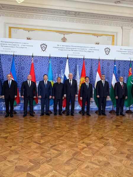 Қазақстан прокуратурасының делегациясы ТМД-ға қатысушы мемлекеттердің Бас прокурорларының үйлестіру кеңесінің жұмысына қатысты